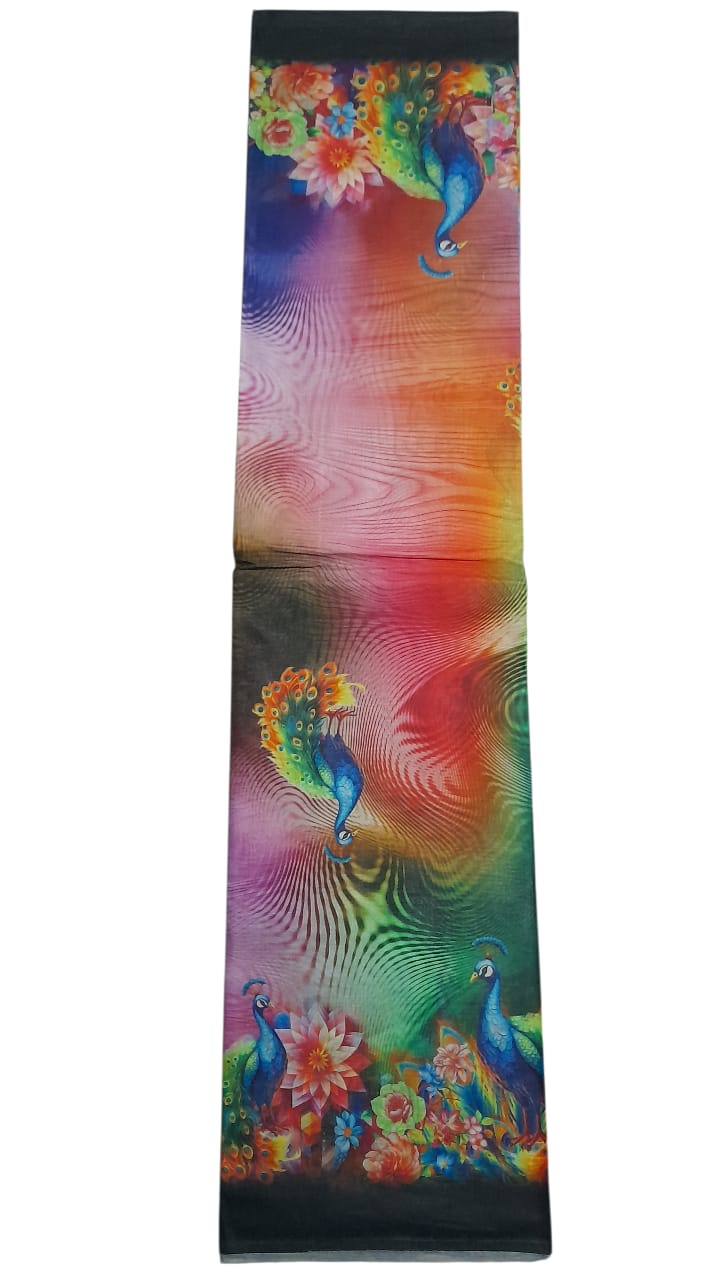 রঙিন প্যাটার্ন শাড়ি - ট্রেন্ডি ডিজাইন